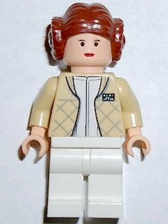 Princess Leia - Hoth Outfit, Textured Hair with Buns