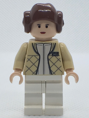 Princess Leia - Hoth Outfit, Smooth Hair with Buns