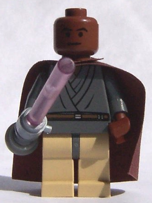 Mace Windu - Trans-Light Purple Light-Up Lightsaber