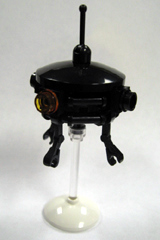 Imperial Probe Droid - White Dish Stand, Lever on Top