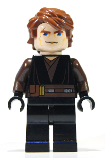 Anakin Skywalker - Large Eyes, Dark Brown Arms