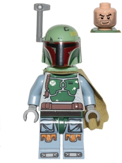 Boba Fett - Head Beard Stubble