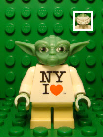Yoda - NY I Heart Torso, White Hair (TRU Times Square 2013 Exclusive)