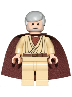 Obi-Wan Kenobi (Old, Standard Cape, with Pupils)
