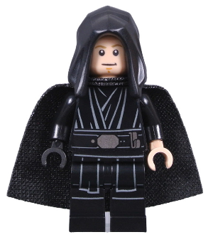 Luke Skywalker, Jedi Master (Black Hood and Cape)