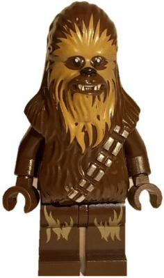Chewbacca - Medium Nougat Face Fur, Dark Tan Leg Fur