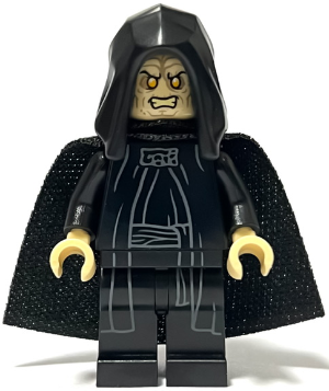 Emperor Palpatine - Spongy Cape, Hood Basic, Yellow Eyes