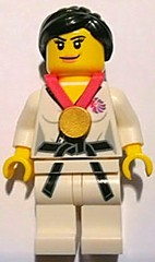 Judo Fighter, Team GB (Minifigure Only without Stand and Accessories)
