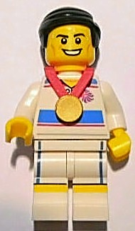 Tactical Tennis Player, Team GB (Minifigure Only without Stand and Accessories)