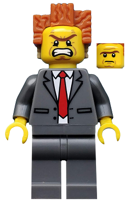 President Business, The LEGO Movie (Minifigure Only without Stand and Accessories)