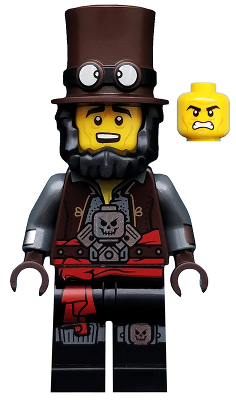 Apocalypseburg Abe, The LEGO Movie 2 (Minifigure Only without Stand and Accessories)
