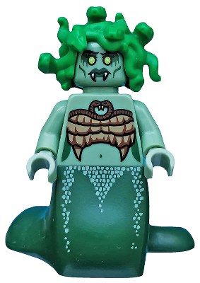 Medusa, Series 10 (Minifigure Only without Stand and Accessories)