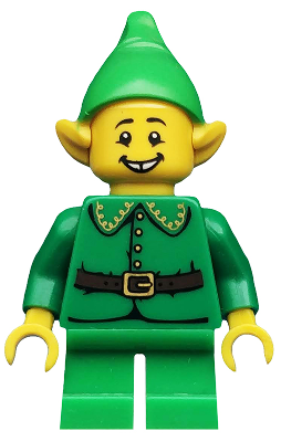 Holiday Elf, Series 11 (Minifigure Only without Stand and Accessories)