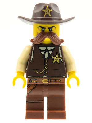Sheriff, Series 13 (Minifigure Only without Stand and Accessories)