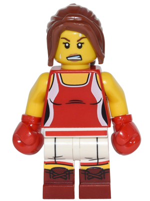 Kickboxer, Series 16 (Minifigure Only without Stand and Accessories)