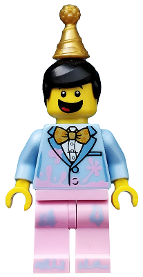 Birthday Cake Guy, Series 18 (Minifigure Only without Stand and Accessories)