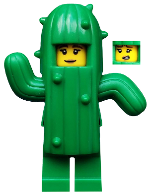 Cactus Girl, Series 18 (Minifigure Only without Stand and Accessories)