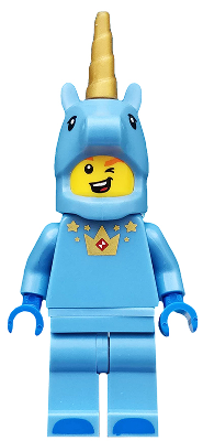 Unicorn Guy, Series 18 (Minifigure Only without Stand and Accessories)