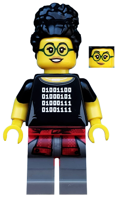 Programmer, Series 19 (Minifigure Only without Stand and Accessories)