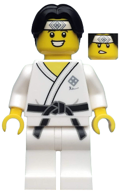 Martial Arts Boy, Series 20 (Minifigure Only without Stand and Accessories)
