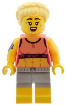 Fitness Instructor, Series 25 (Minifigure Only without Stand and Accessories)