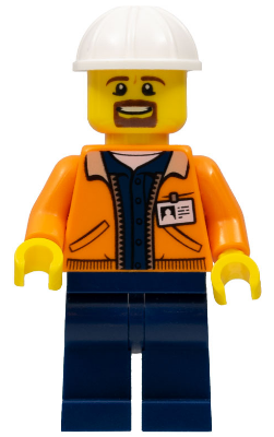 Miner - Equipment Operator with Beard