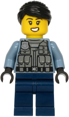 Police Officer - Rooky Partnur, Sand Blue Jacket