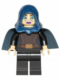 Barriss Offee - Dark Blue Cape and Hood