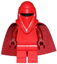 Royal Guard with Dark Red Arms and Hands (Spongy Cape)