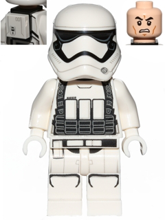 First Order Heavy Assault Stormtrooper (Rounded Mouth Pattern) - Backpack