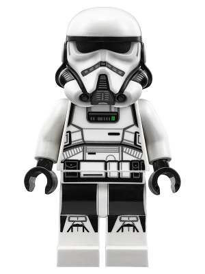 Imperial Patrol Trooper - Male, Light Nougat Head, Scowl