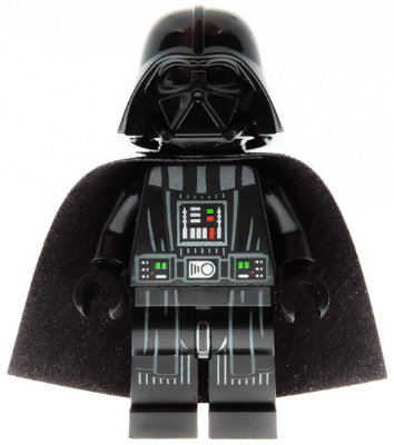 Darth Vader - Traditional Starched Fabric Cape